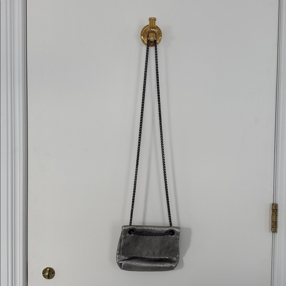 Elie Tahari Adjustable Metallic Bag - Picture 3 of 7